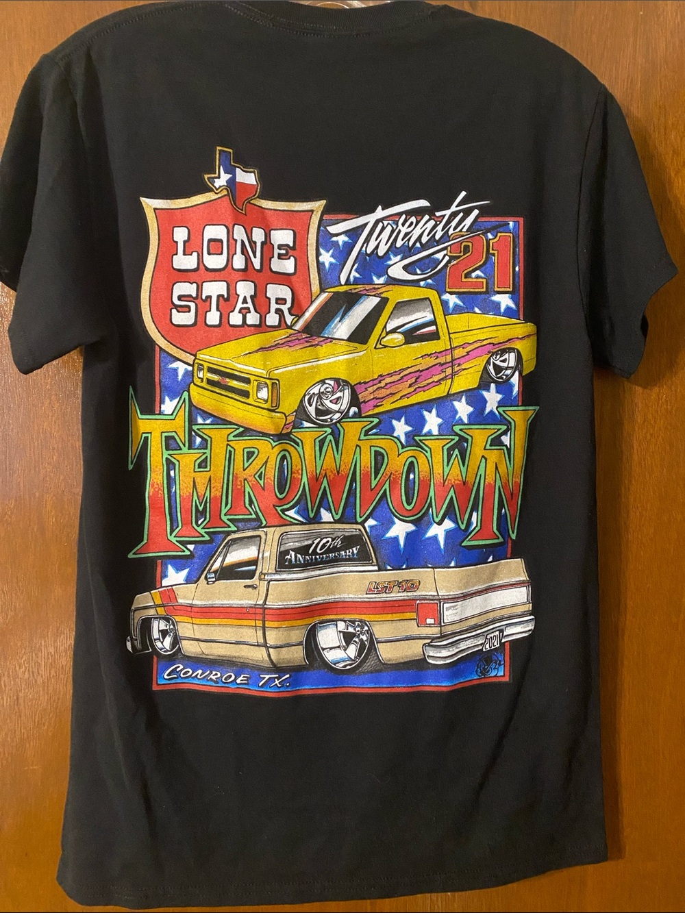 2021 Lone Star Throwdown T-shirt